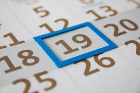 Terminkalender der Gaus-Narren 2018